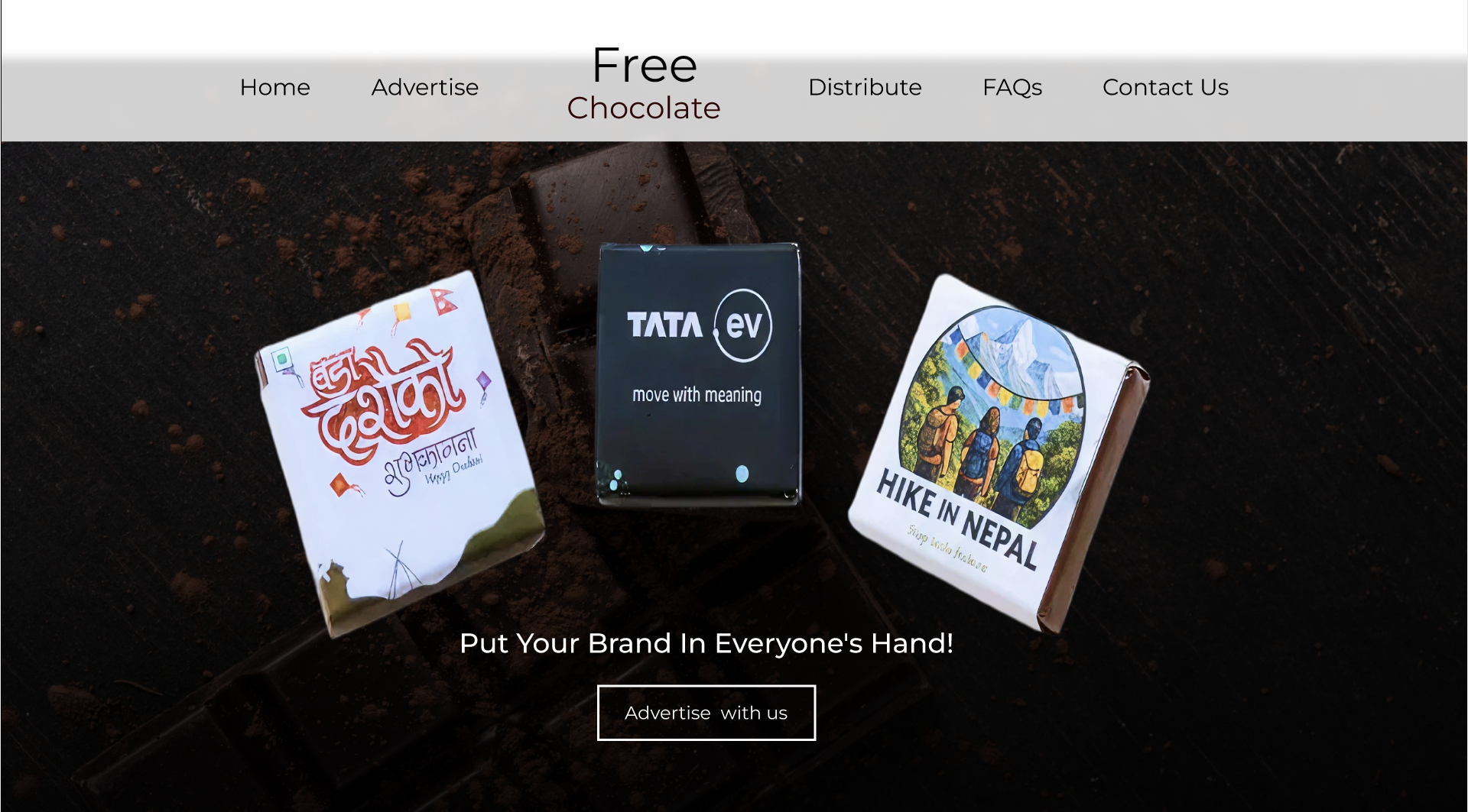 Free chocolate